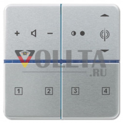 Jung RANCD5140TSPT CD500 клавишный блок с Radio цвет: платина