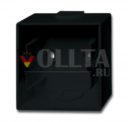 Busch-Jaeger 1701-81 Future linear, накладной корпус 1-я, цвет:антрацит