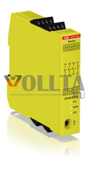 ABB Stotz-Kontakt Sentry SSR10M VAC/VDC, реле безопасности SSR10M, релейные выходы 3 НО + 1 НЗ, 2TLA010050R0100