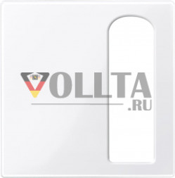 Schneider серия: Merten 447725 System M Steckvorrichtung VarioLine крышка, цвет:белый, тон:глянец