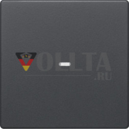Berker 80960226 крышка кнопки. 1f.Кнопочный сенсорный модуль Qx anth