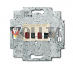 Busch-Jaeger 0248/02-101 Динамик-Компьютерная розетка, цвет: кремово-белый