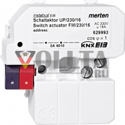 Schneider серия: Merten 629993 переключатель, UP 16А,