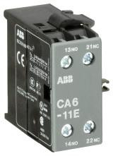 ABB Stotz-Kontakt CA6-11E, вспомогательный выключатель 1НО/1НЗ винтовое соединение, боковой монтаж, GJL1201317R0002