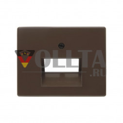 Berker 14090001 Arsys Телефон IAE/UAE/E-DAT крышка, цвет:коричневый, тон:глянец