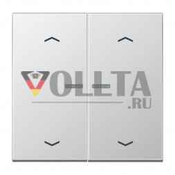 Jung AL2995KO5MP LS990 KNX кнопка, клавиша крышка, цвет: алюминевый
