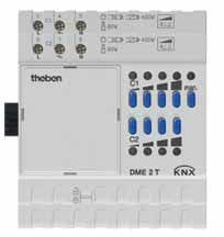 Theben 4930275 модуль расширения диммирования DME 2 T KNX 2-канальный MIX2