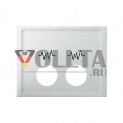 Berker 12447109 K1 Блок вызова крышка, цвет:полярная белизна, тон:глянец