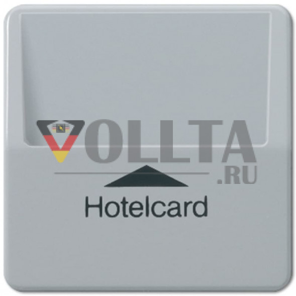 Jung CD590CARDGR CD500 Выключатель карточный для отелей выключатель крышка, цвет:серый
