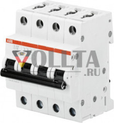 Автоматический выключатель ABB Stotz-Kontakt S204-D10 D10A 4-полюсный, 6 кА, 2CDS254001R0101