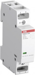 ABB Stotz-Kontakt ESB20-20N-07, установочный контактор 20 А, 2НО/0НЗ, 400 В переменного/постоянного тока, 1SBE121111R0720