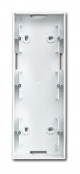Busch-Jaeger 1703-914 Balance SI накладной корпус,3 группы, цвет: альпийский белый, тон:глянец