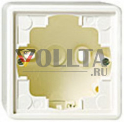 Gira 006243 S-Color накладной корпус двойная,  цвет: красный, тон:глянец