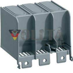 Крышка клемм Hager HYA021H x160 3-полюсная длинная