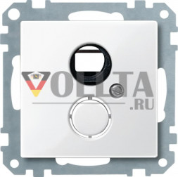 Schneider серия: Merten 469119 System M BNC/TNC-Buchse крышка, цвет:полярная белизна, тон:глянец