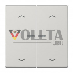 Jung LS995KO5MPLG LS990 KNX кнопка, клавиша крышка, цвет: светло серый