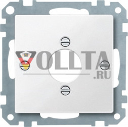 Merten 469419 System M Аудио-Штекер XLR/Neutrik крышка, цвет:полярная белизна, тон: матовый