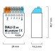 LUNATONE 86459532-2-int DALI-2-кнопочный интерфейс MC | 4-канальный, активированные экземпляры