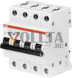 Автоматический выключатель ABB Stotz-Kontakt S204MT-C32UC C32A 4-полюсный, 10 кА, 2CDS274065R0324