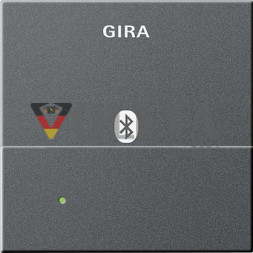 Gira 228528 System55 насадка USB Mikro-B для вставки док-станции, цвет:антрацит