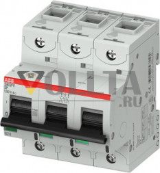 ABB Stotz-Kontakt S803PV-SP10, предохранитель для цепи S803PV-SP10 1200 В постоянного тока, 10 А, 3-полюсный, 2CCF019610R0001