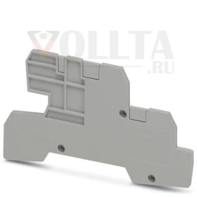 Phoenix Контакт 3076036 Торцевая крышка D-UTI/3 цвет: серый