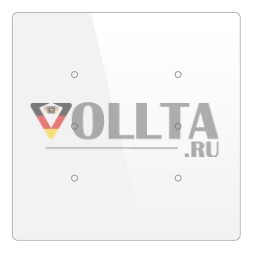 BESKNX PL316100 KNX сенсорная кнопка Cubik-SQ capriccio | 6-кратный | белый