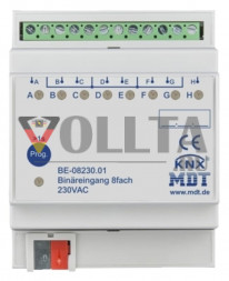 MDT BE-08230.01 Бинарный вход 8-ой 230В