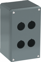 ABB Stotz-Kontakt 1SFA170804R1004 080SP4 4 командных пункта, серый алюминиевый корпус, IP66, металлический корпус