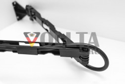 Комплект EVOline Wing двойной / Wing / R-Dock / 2 розетки / 1 двойное зарядное устройство USB Type-AC Full-Black
