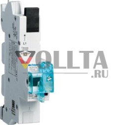 Выключатель Hager HTS116E SLS 1-полюсный 16A для сборной шины