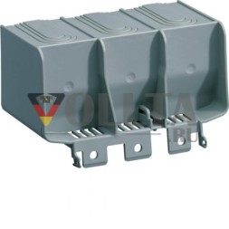 Крышка клемм Hager HYA023H x160 3-полюсная широкая