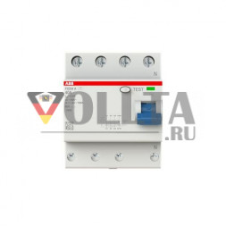 ABB Stotz-Kontakt 2CSF204165R1400 FX204A-40/0,03 4P, Тип A, 40A, 30mA устройство защитного отключения