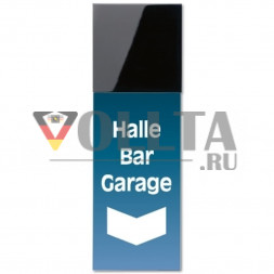Jung LS539N142SWLEDW LS990 LED-световой сигнал крышка, c LEDs белый цвет алюминевый цвет: черный