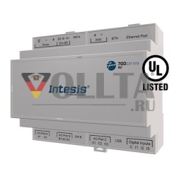 INTESIS IN770AIR00MO000 KNX климатический шлюз | Мультибрендовый, 64 IU/64 OU