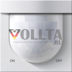 Gira 2302112 Ширококлавишный выключатель System2000 датчик движения, 2 крышка, цвет:чисто белый, тон:глянец
