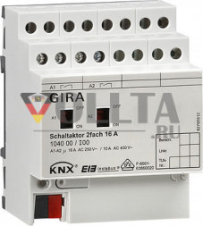 Gira 104000 переключатель двойной