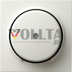 Gira 027440 S-Color крышка отведения шнура, цвет:чисто белый, тон:глянец