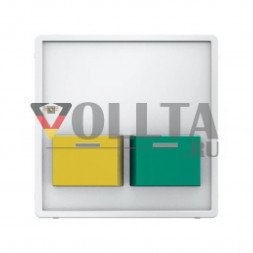 Berker 12536089 Q1 кнопка отключения, крышка, цвет:полярная белизна