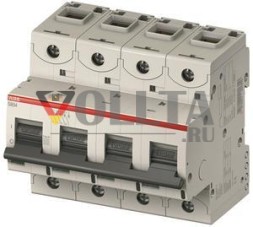 ABB Stotz-Kontakt S804C-K16, высокопроизводительный автоматический выключатель, 16A,K,415VAC=Icu 25kA,4P, 2CCS884001R0467
