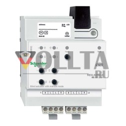 Schneider Electric MTN649802 REG-K/2x/10 с ручным управлением светло-серый привод жалюзи