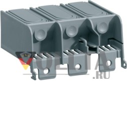 Крышка клеммной коробки Hager HYA027H x160 3-полюсная