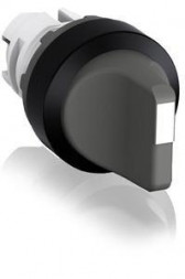 ABB Stotz-Kontakt M3SS1-10U, селекторный переключатель, серый, 3 положения, короткая поворотная ручка, 1SFA611210R1007
