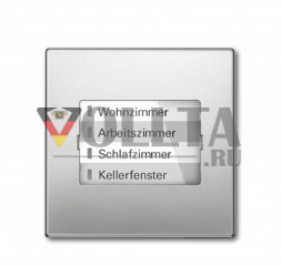 Busch-Jaeger 6730-866 Pur Edelstahl LED-Дисплей WaveLINE