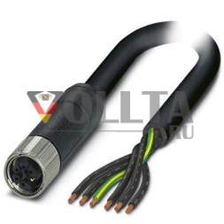 Phoenix Contact 1414914 SAC-6P- 3,0-PVC/M12FSM PE силовой кабель