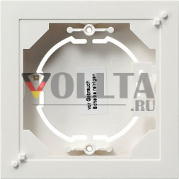 Gira 021929 System55 накладной корпус цвет:чисто белый, тон:глянец