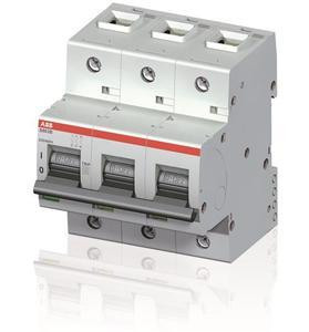 ABB Stotz-Kontakt S803B-K50, высокопроизводительный автоматический выключатель 50А,К,230/400ВAC=Icu16кА,3П, 2CCS813001R0577