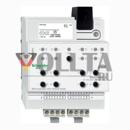 Schneider Electric MTN649804 REG-K/4x/10 с ручным управлением, светло-серый привод для жалюзи