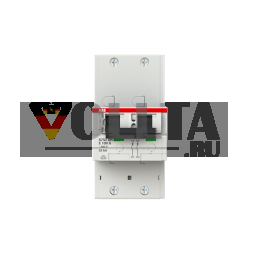 ABB Stotz-Kontakt 2CDH782010R0822 S752DR-E 100 25kA E100A 2P миниатюрный автоматический выключатель