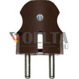 MERTEN 122415 Вилка SCHUKO темная Бразилия